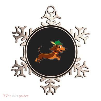 Funny Oktoberfest Dachshund Ornament
