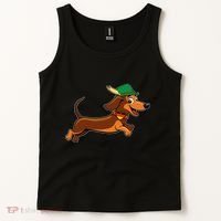 Funny Oktoberfest Dachshund Tank Top thumb 2