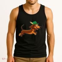 Funny Oktoberfest Dachshund Tank Top thumb 3