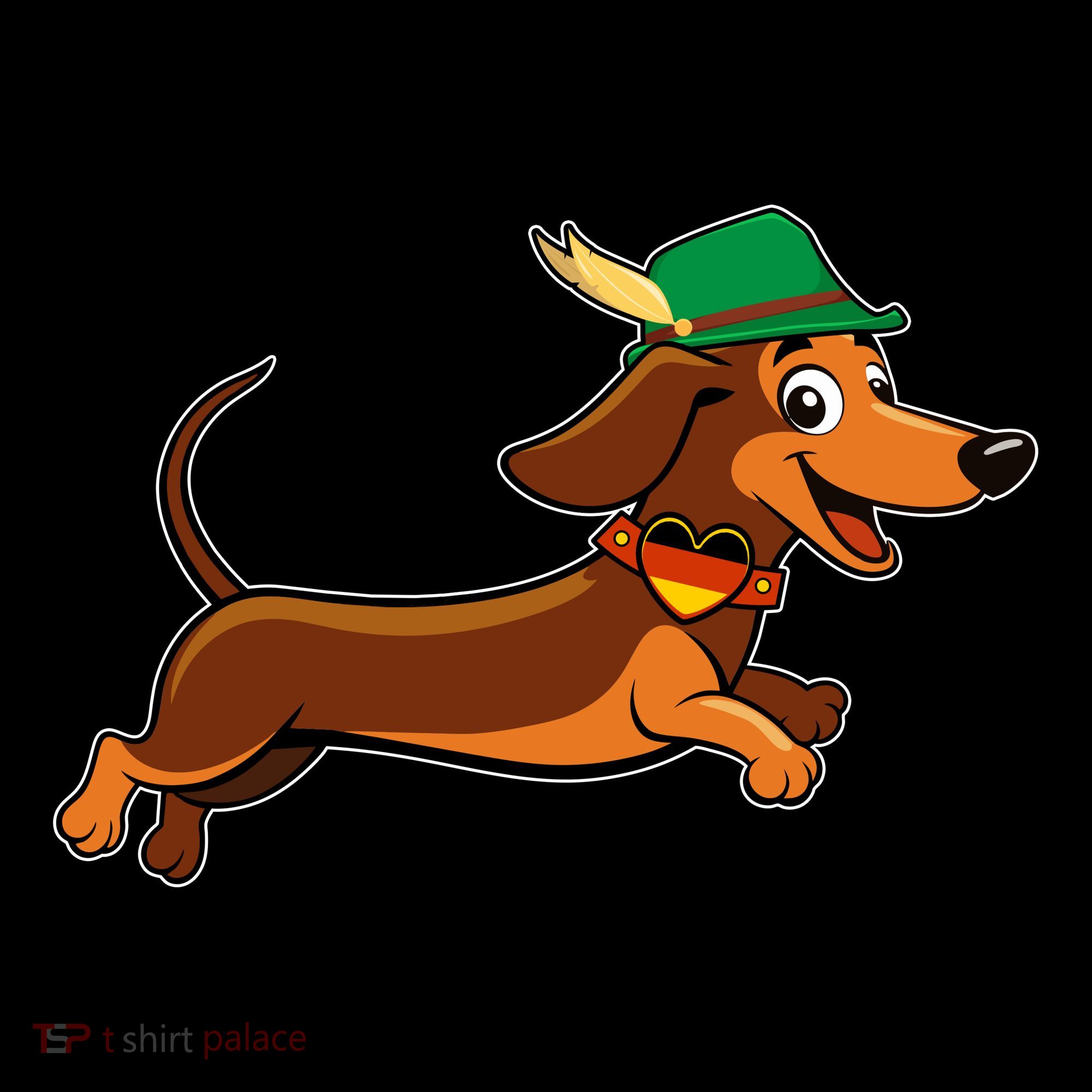 Funny Oktoberfest Dachshund Tank Top