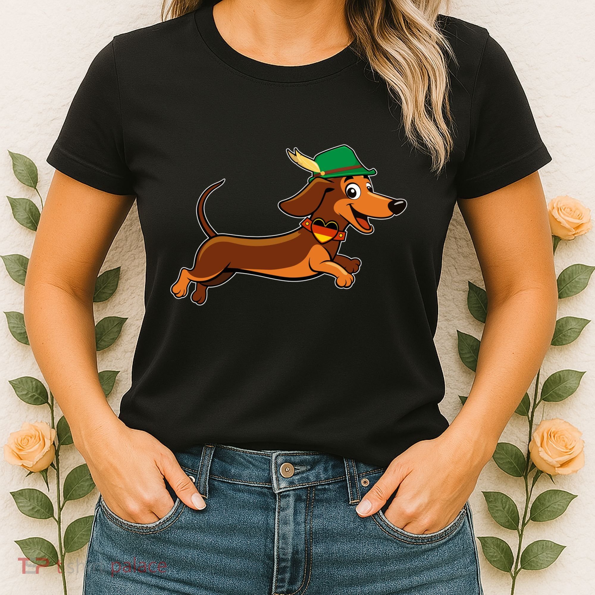 Funny Oktoberfest Dachshund Women's T-Shirt