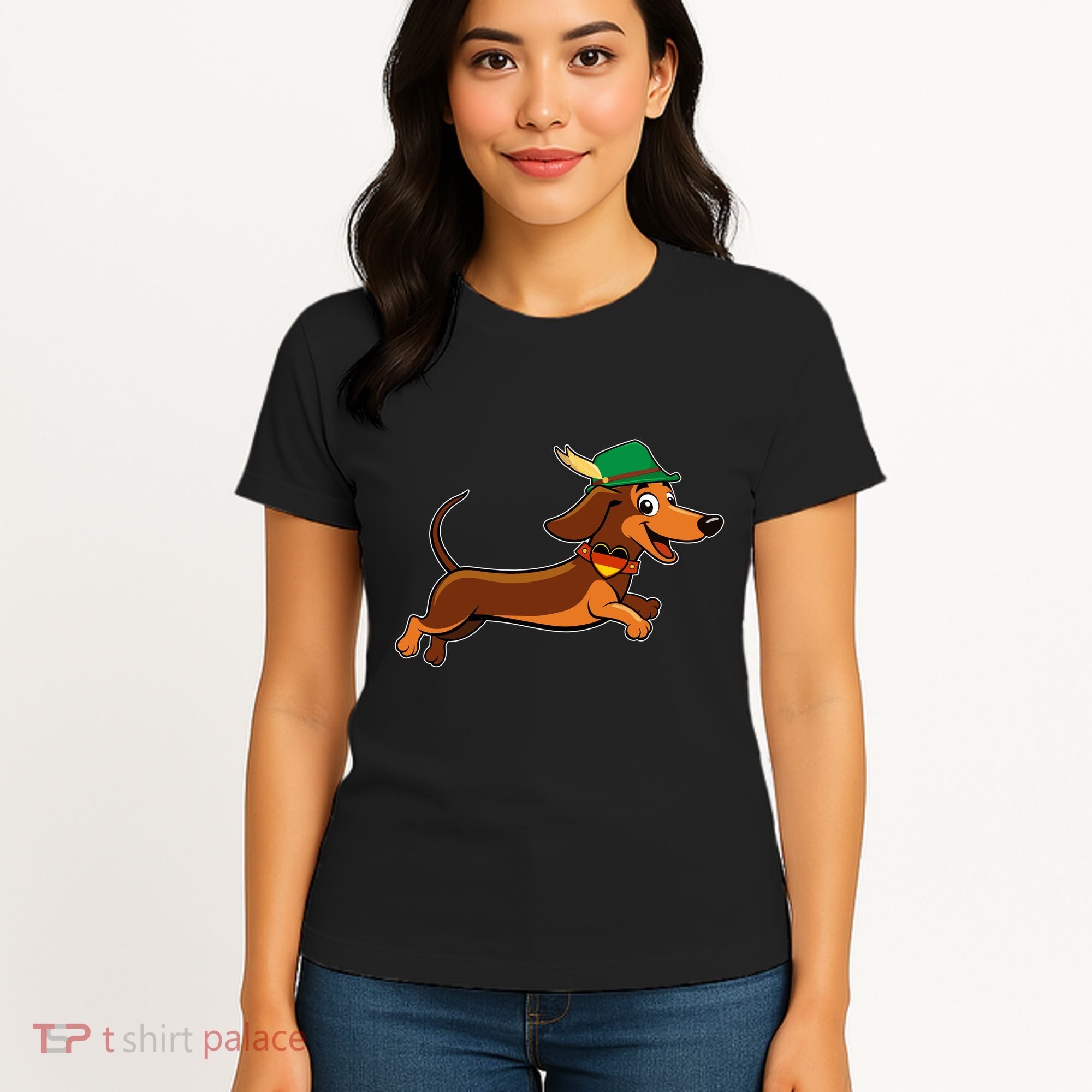 Funny Oktoberfest Dachshund Women's T-Shirt
