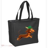 Funny Oktoberfest Dachshund Tote Bag thumb 2