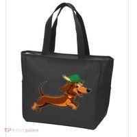 Funny Oktoberfest Dachshund Tote Bag thumb 3