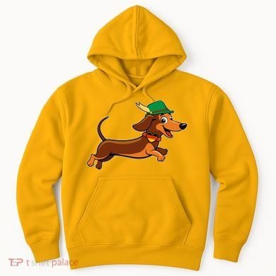 Funny Oktoberfest Dachshund Hoodie