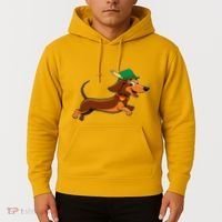 Funny Oktoberfest Dachshund Hoodie thumb 2