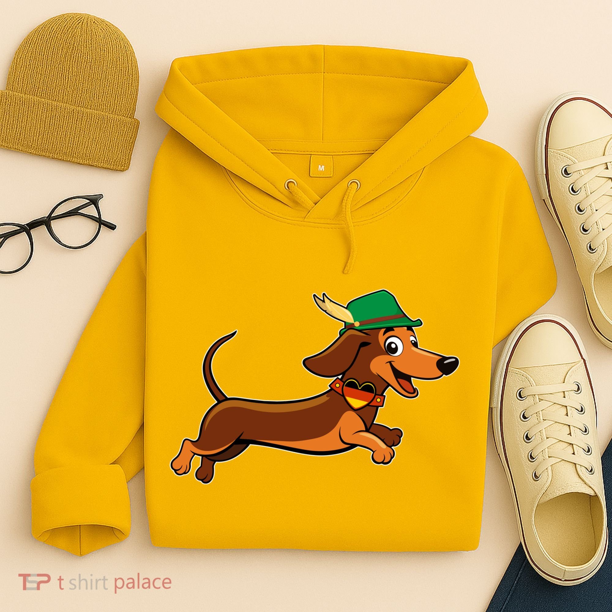 Funny Oktoberfest Dachshund Hoodie