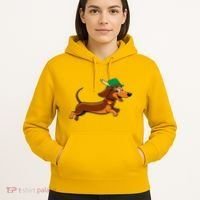 Funny Oktoberfest Dachshund Hoodie thumb 5