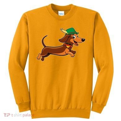 Funny Oktoberfest Dachshund Sweatshirt