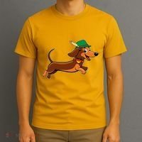 Funny Oktoberfest Dachshund T-Shirt thumb 3
