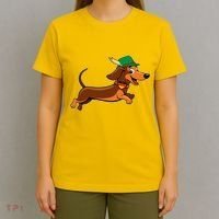 Funny Oktoberfest Dachshund T-Shirt thumb 4