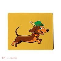 Funny Oktoberfest Dachshund Mousepad thumb 0