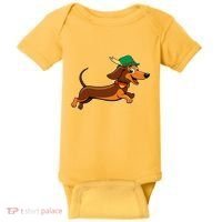 Funny Oktoberfest Dachshund Baby Bodysuit thumb 0