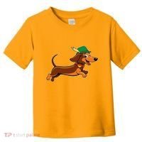 Funny Oktoberfest Dachshund Toddler T-Shirt thumb 0