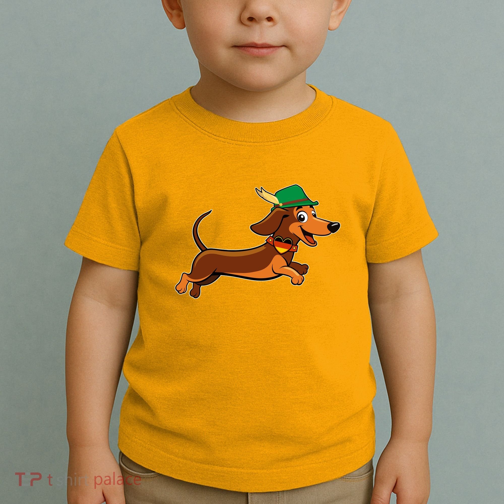 Funny Oktoberfest Dachshund Toddler T-Shirt