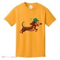 Funny Oktoberfest Dachshund Kids T-Shirt thumb 0