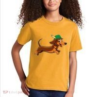 Funny Oktoberfest Dachshund Kids T-Shirt thumb 2