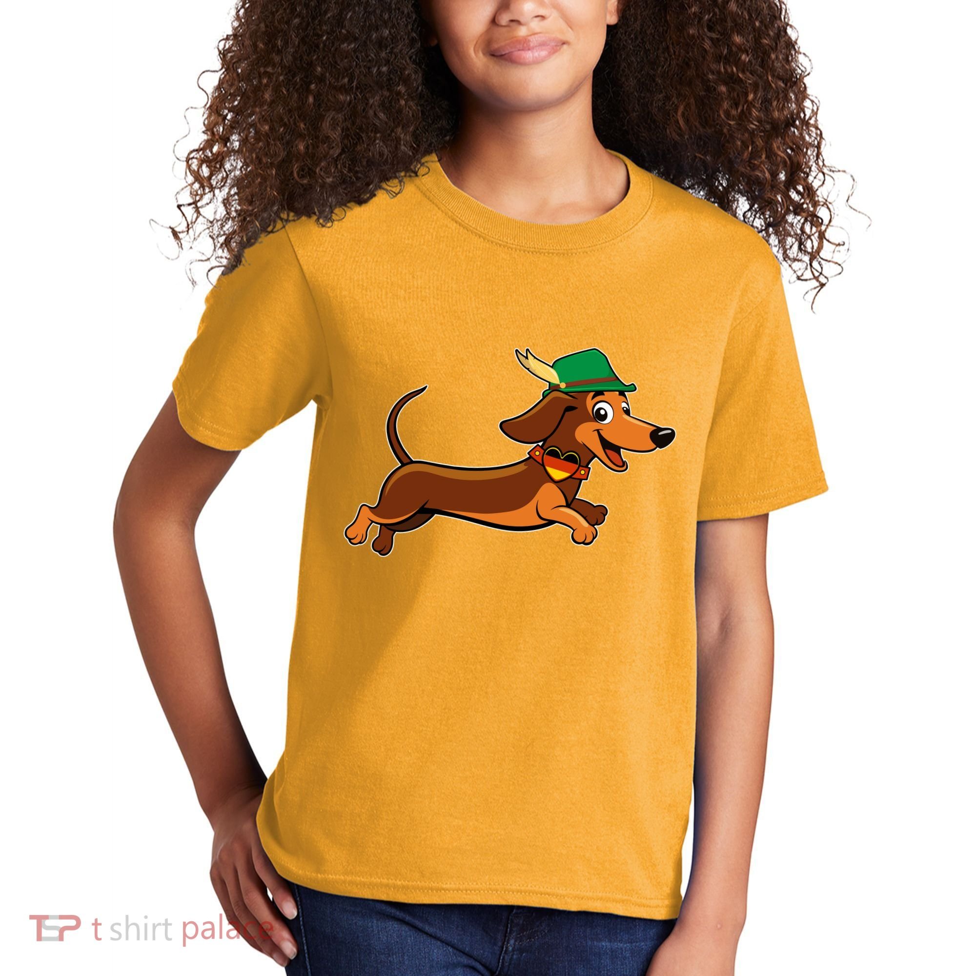 Funny Oktoberfest Dachshund Kids T-Shirt
