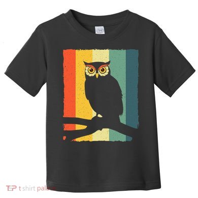 Funny Owls Design For Women Animal Lover Night Owl Toddler T-Shirt