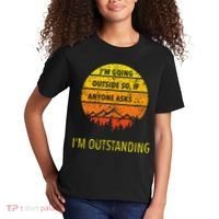 Funny Outdoor Dad Joke Pun Im Outstanding Kids T-Shirt thumb 2
