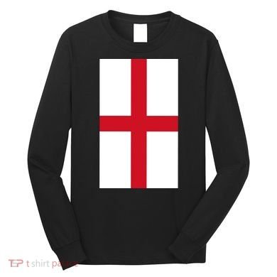 Flag Of England Long Sleeve Shirt