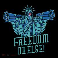 Freedom Or Else Statue Of Liberty Dual Guns Coffee Mug thumb 5