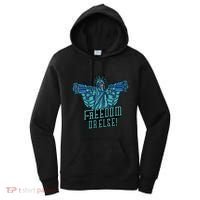 Freedom Or Else Statue Of Liberty Dual Guns Women's Hoodie thumb 0