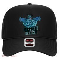 Freedom Or Else Statue Of Liberty Dual Guns Hat thumb 0