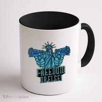 Freedom Or Else Statue Of Liberty Coffee Mug thumb 1