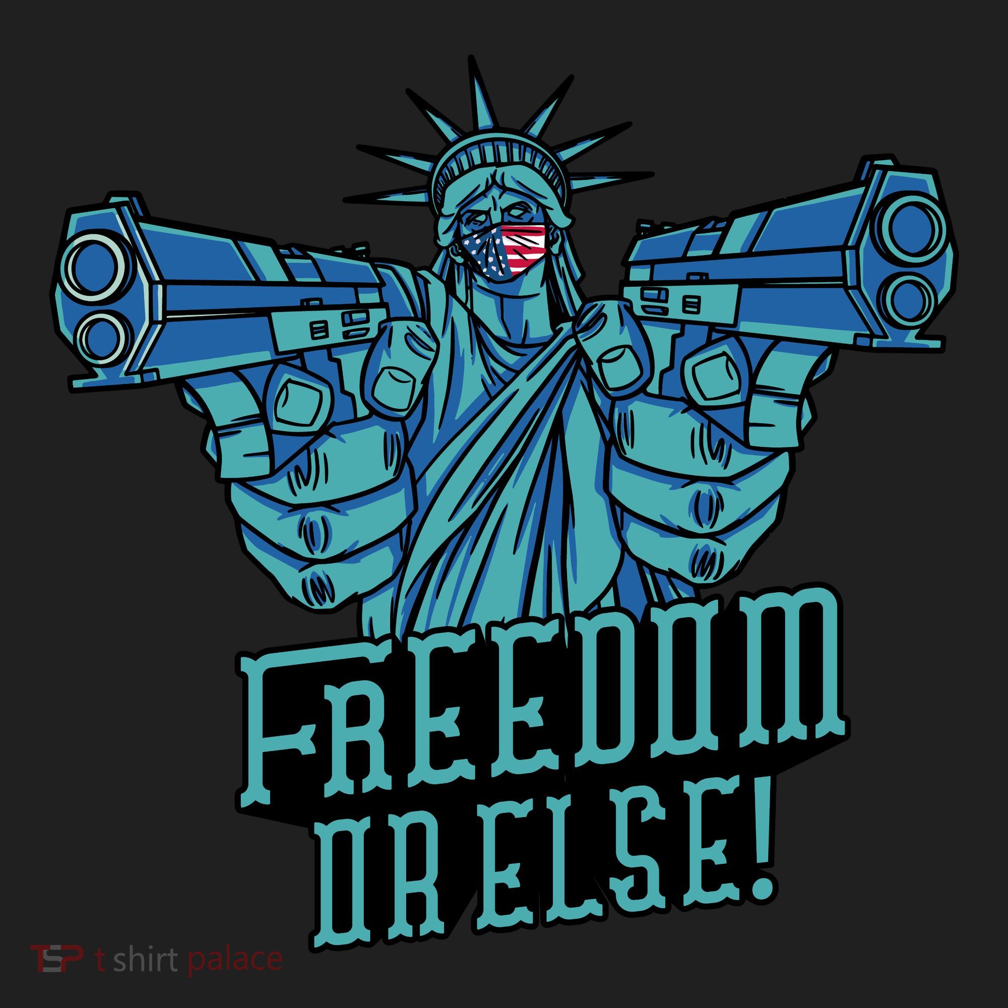 Freedom Or Else Statue Of Liberty Beanie