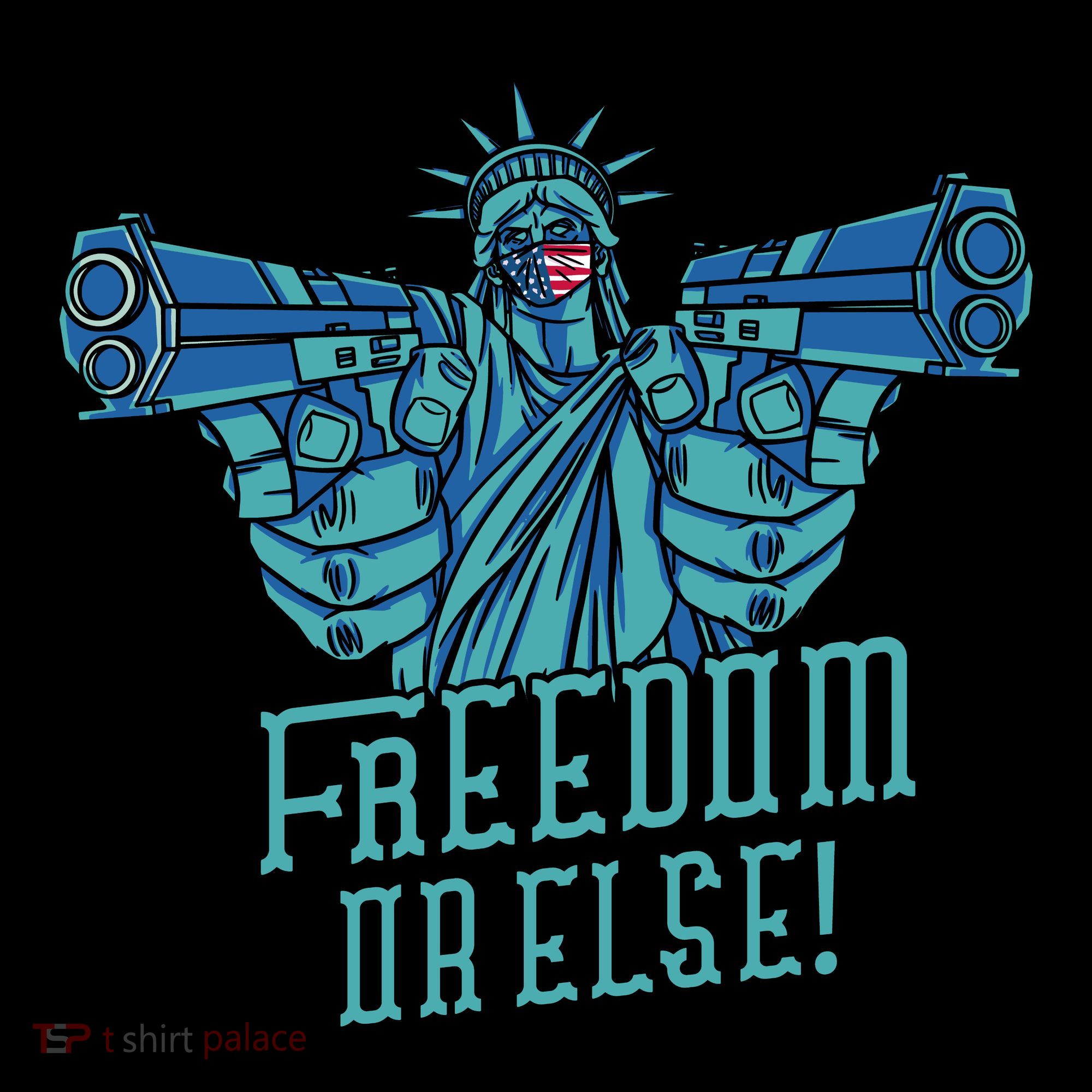 Freedom Or Else Statue Of Liberty Ornament