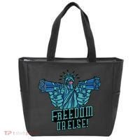 Freedom Or Else Statue Of Liberty Tote Bag thumb 0