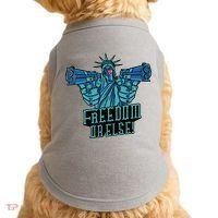 Freedom Or Else Statue Of Liberty Doggie Tank thumb 0