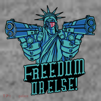 Freedom Or Else Statue Of Liberty Toddler Hoodie thumb 2