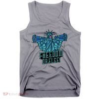 Freedom Or Else Statue Of Liberty Tank Top thumb 0