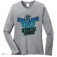 Freedom Or Else Statue Of Liberty Women's Long Sleeve Shirt thumb 0