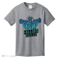 Freedom Or Else Statue Of Liberty Kids T-Shirt thumb 0