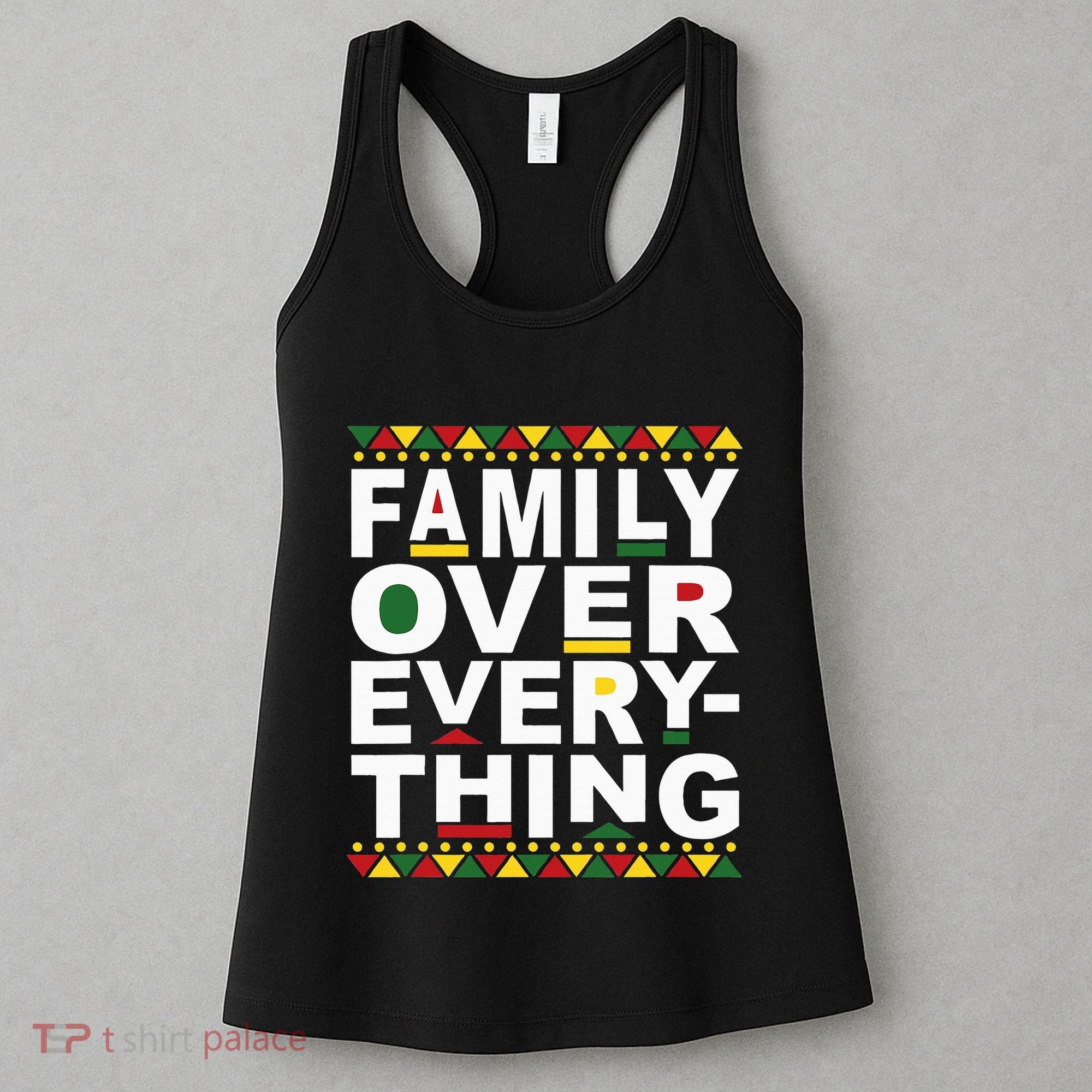 Family Over Everything Matching Reunion Family Picture Women's Tank Top