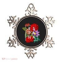 Flowers Of EspañA Spain Word Art Spanish Pride Ornament thumb 0