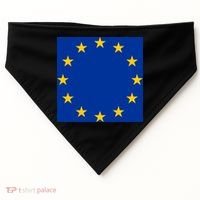 Flag Of Europe USA-Made Doggie Bandana thumb 0