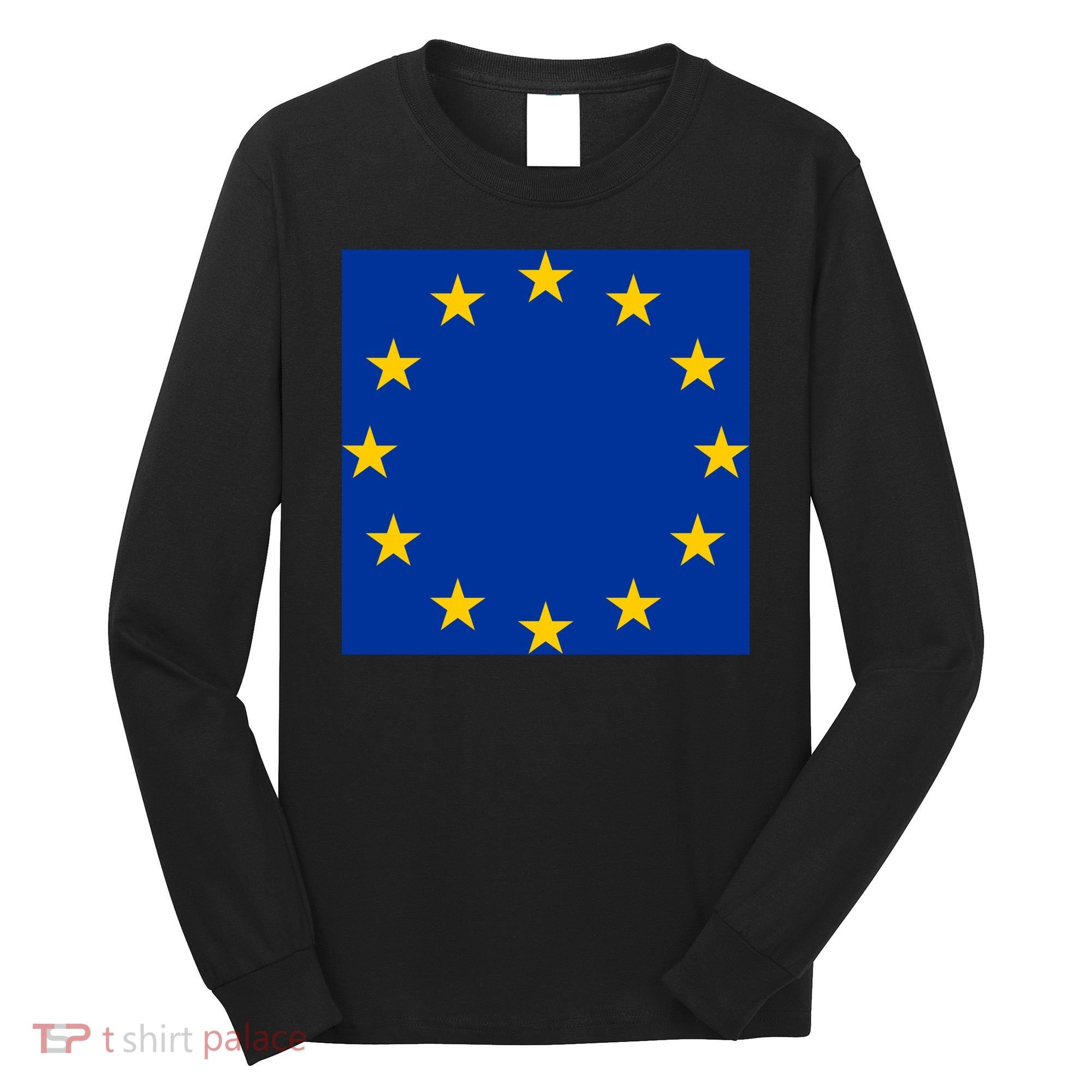 Flag Of Europe Long Sleeve Shirt