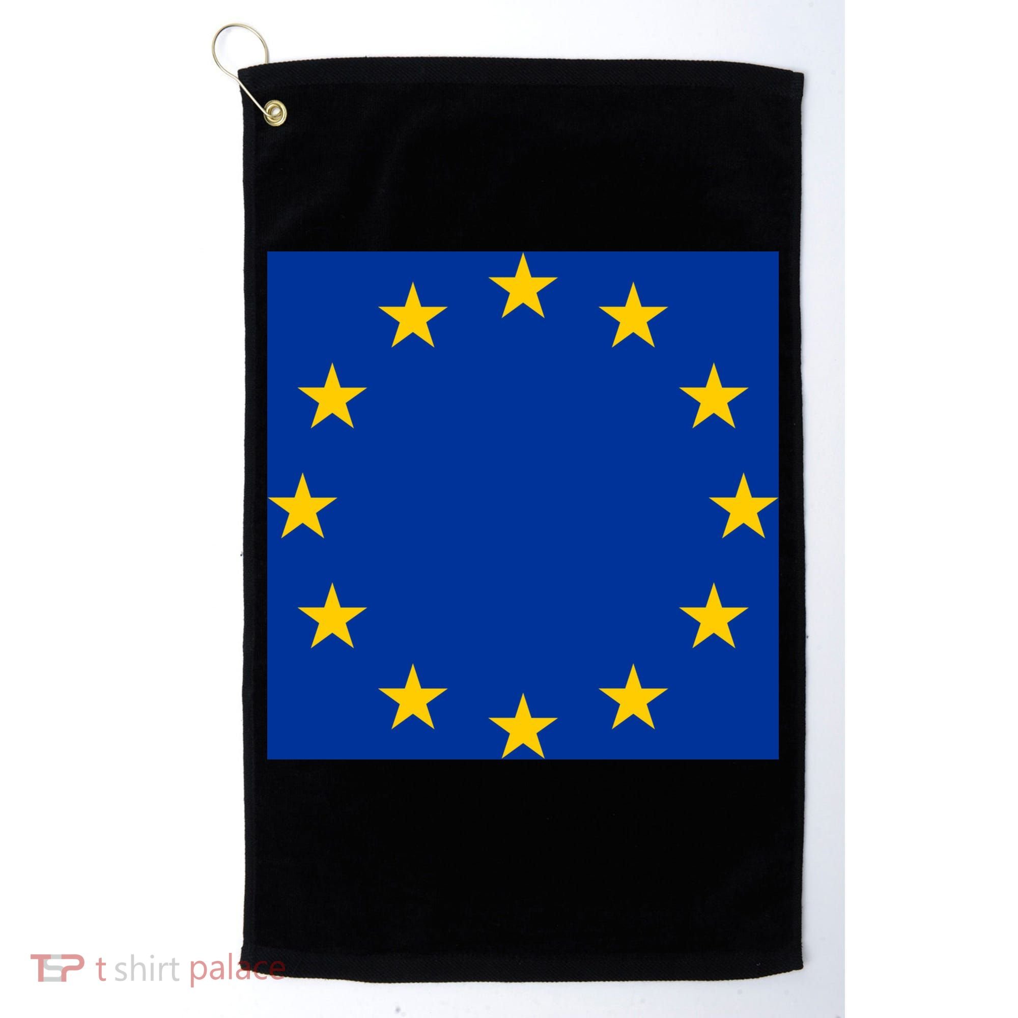 Flag Of Europe Golf Towel