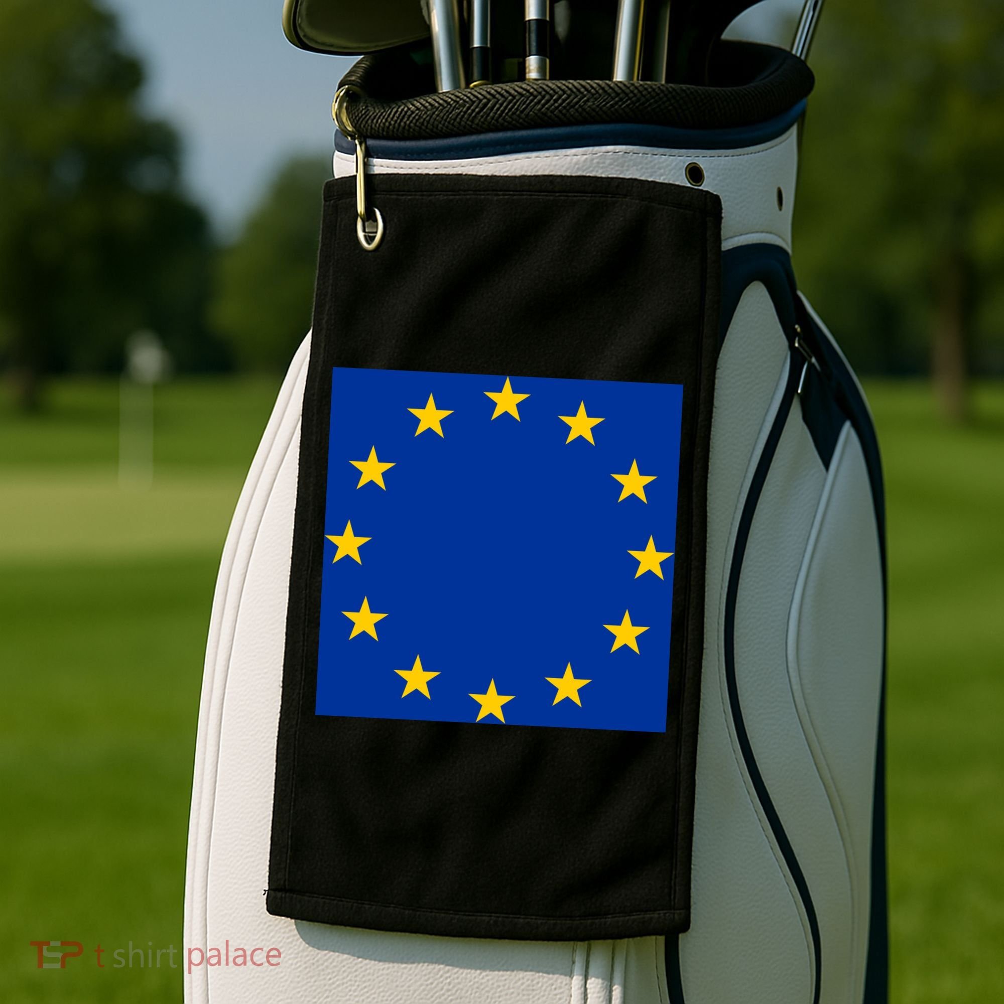 Flag Of Europe Golf Towel