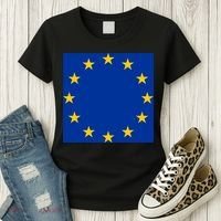 Flag Of Europe Women's T-Shirt thumb 3