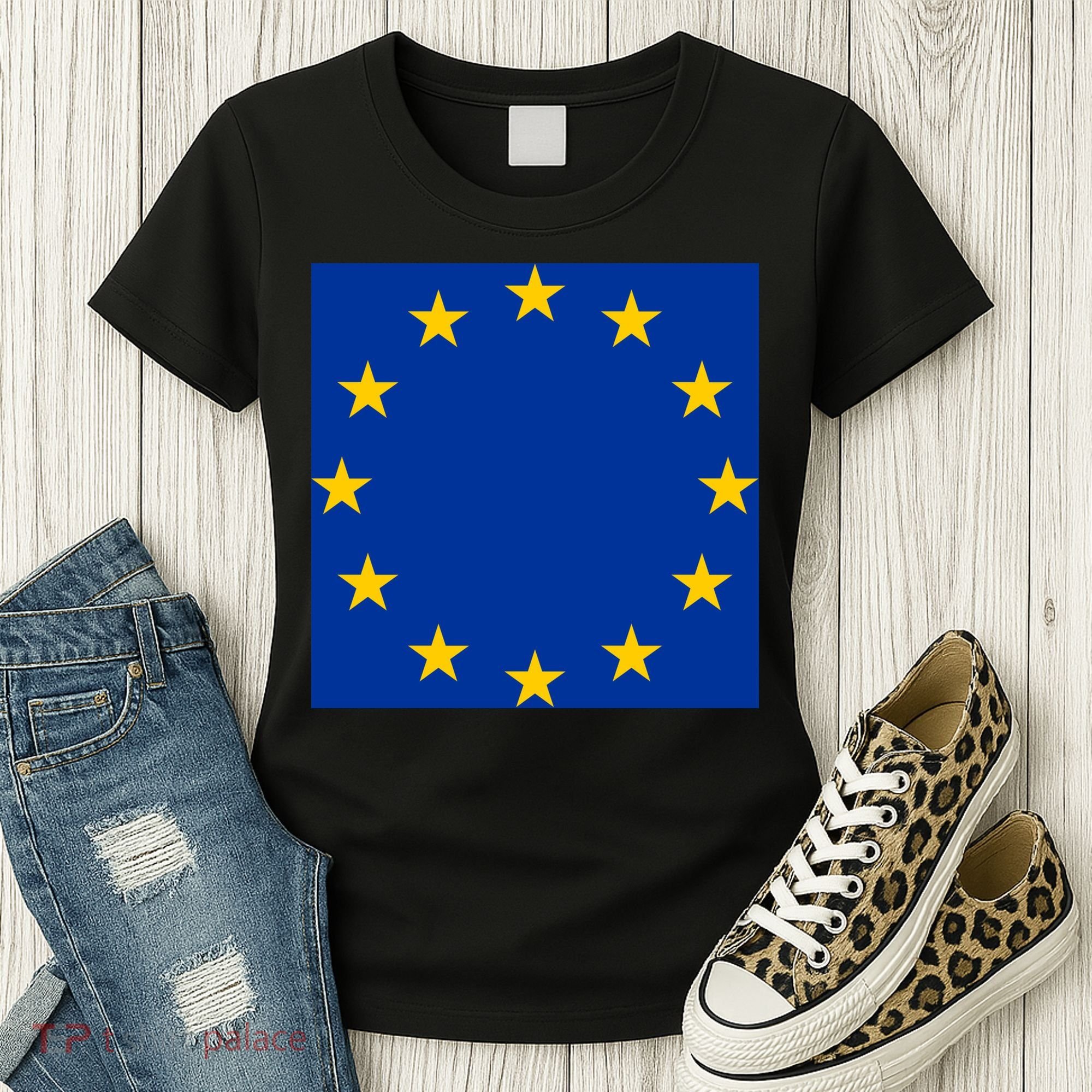 Flag Of Europe Women's T-Shirt