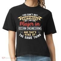 Funny Ocean Engineering Major Studengift Graduation Gift Comfort Colors Boxy T-Shirt thumb 0
