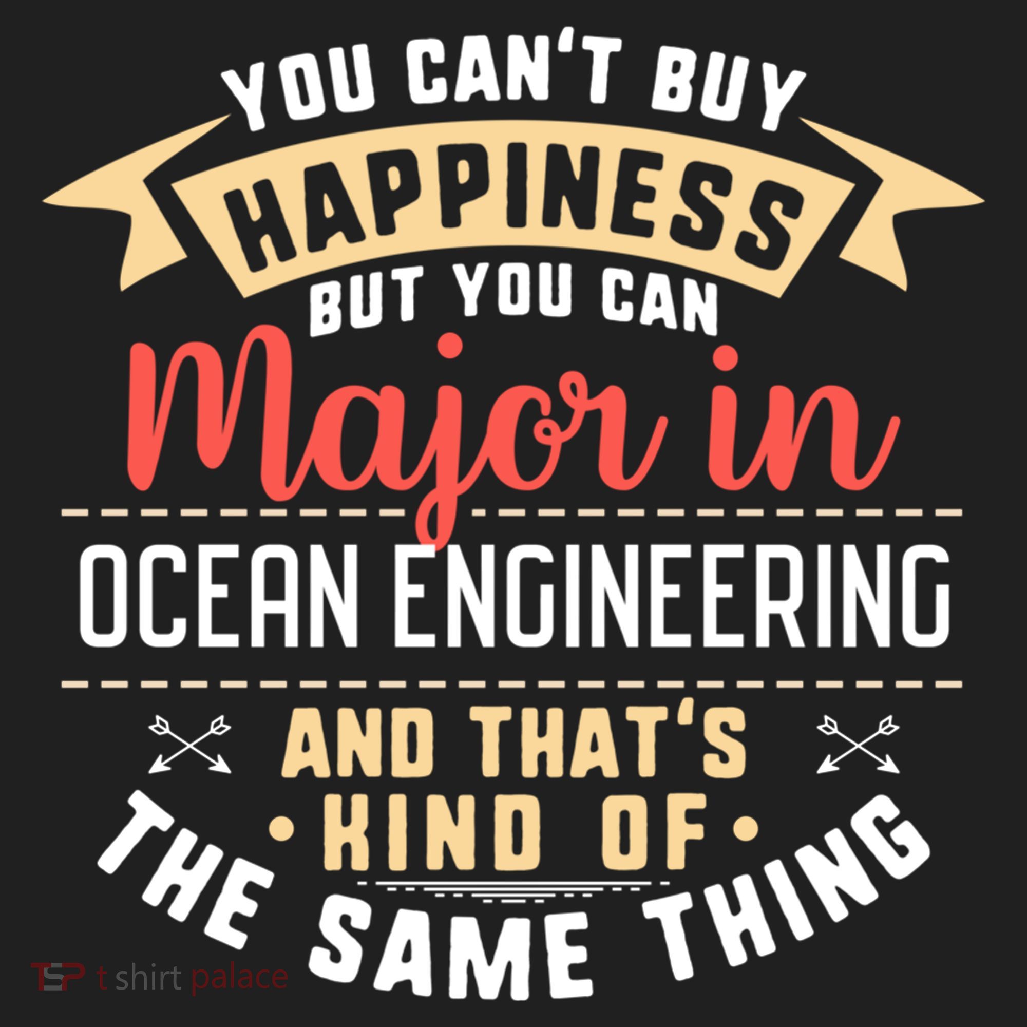 Funny Ocean Engineering Major Studengift Graduation Gift Comfort Colors Boxy T-Shirt