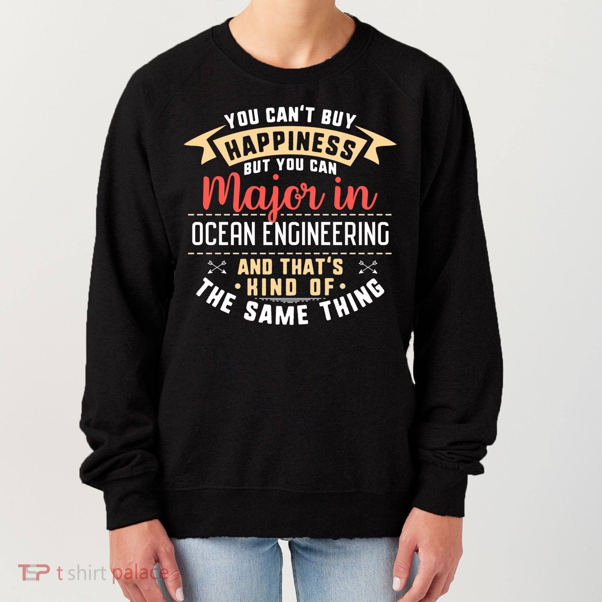 Funny Ocean Engineering Major Studengift Graduation Gift Women's Sweatshirt