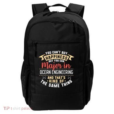 Funny Ocean Engineering Major Studengift Graduation Gift Backpack