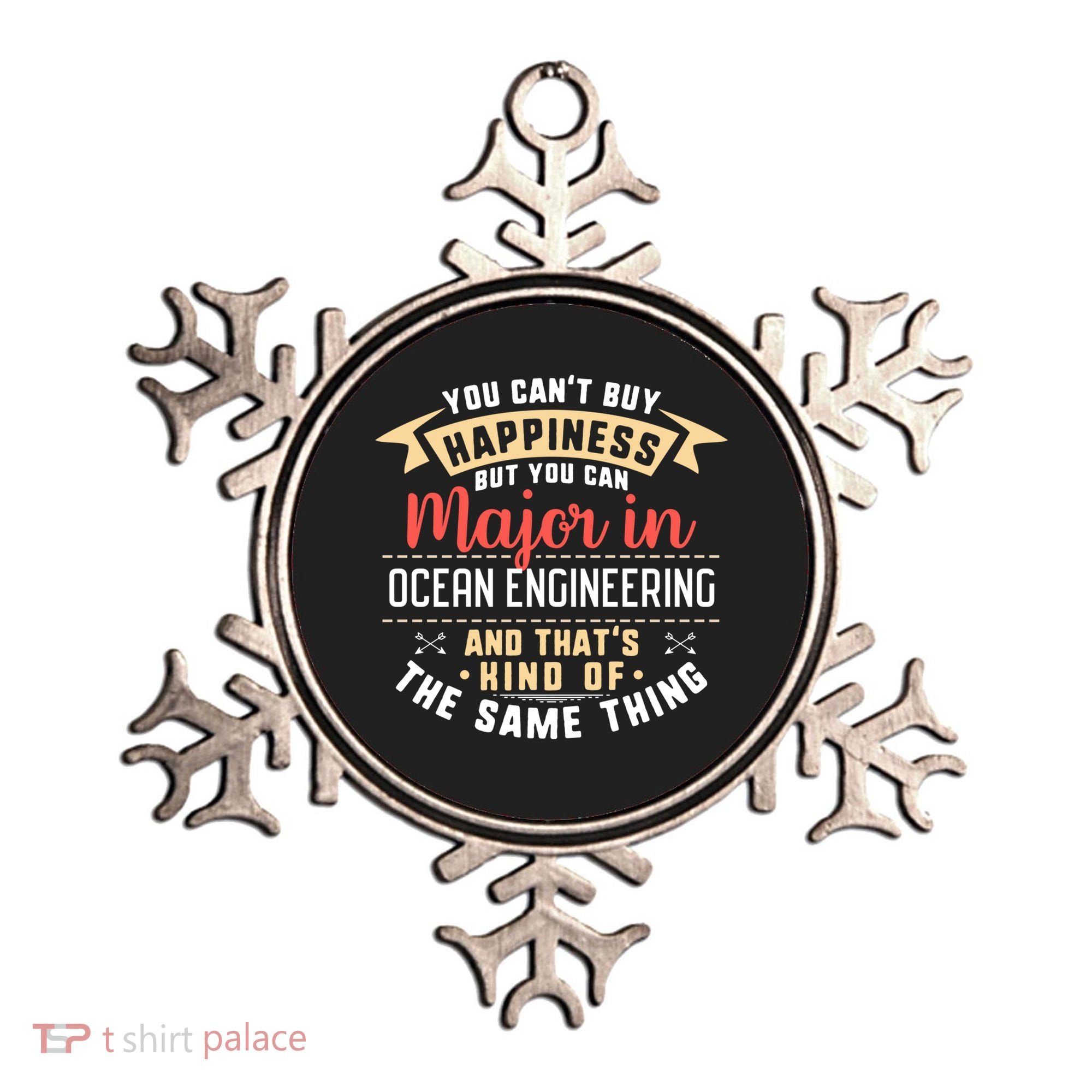 Funny Ocean Engineering Major Studengift Graduation Gift Ornament